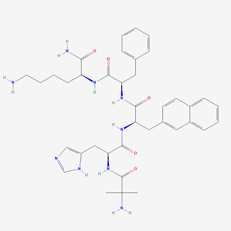 Estructura química de Ipamorelin