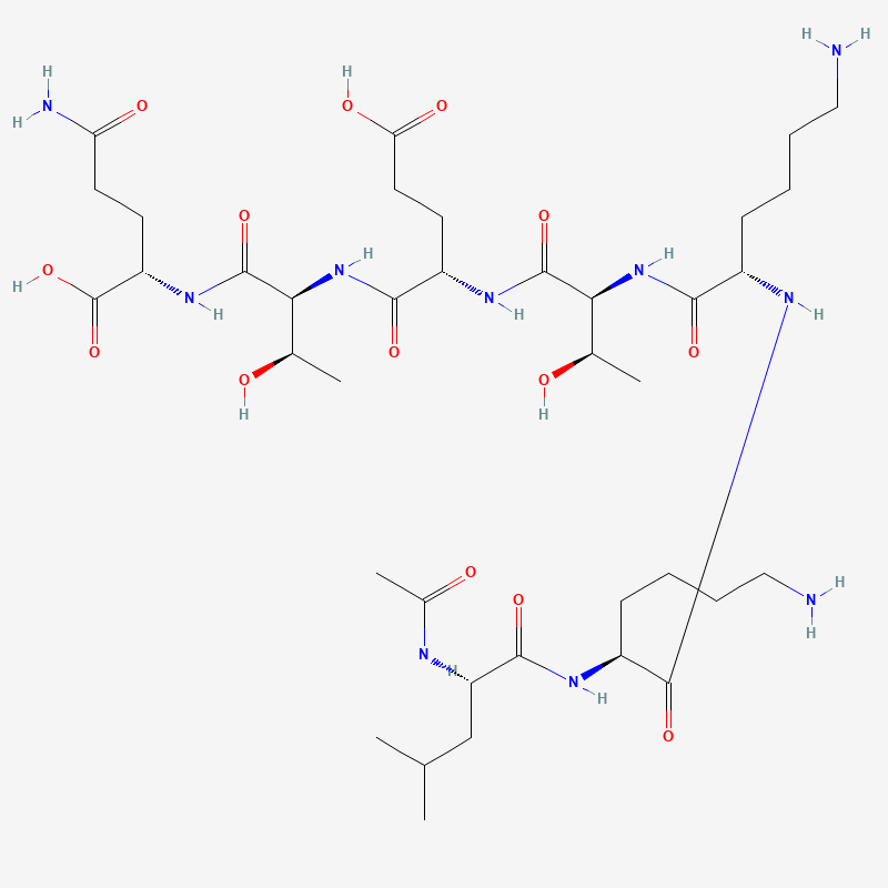 Estructura química de TB-500